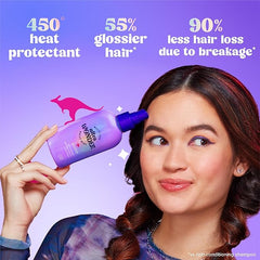 Aussie Ultra Wonder Daily Mist Lightweight Multi-Use Detangler, silicone-free, for All Hair Types and Curls, 7.6oz